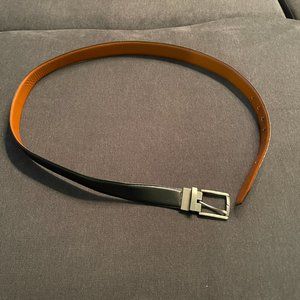 Two Color Leather Belt